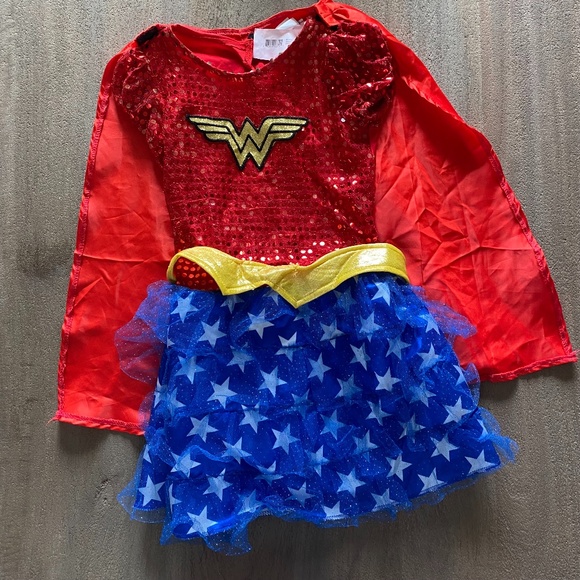 Wonder Woman Costume Kids Medium -K4 - Picture 1 of 8